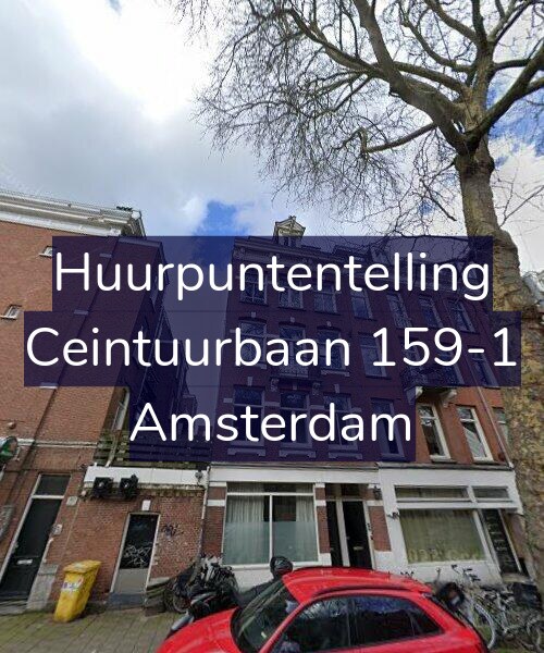 Foto gevel Huurpuntentelling voor Ceintuurbaan 159-1, Amsterdam
