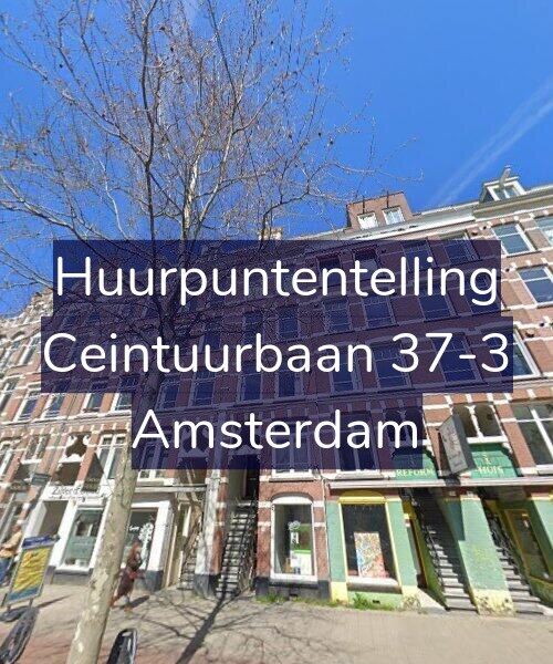 Foto gevel Huurpuntentelling voor Ceintuurbaan 37-3, Amsterdam