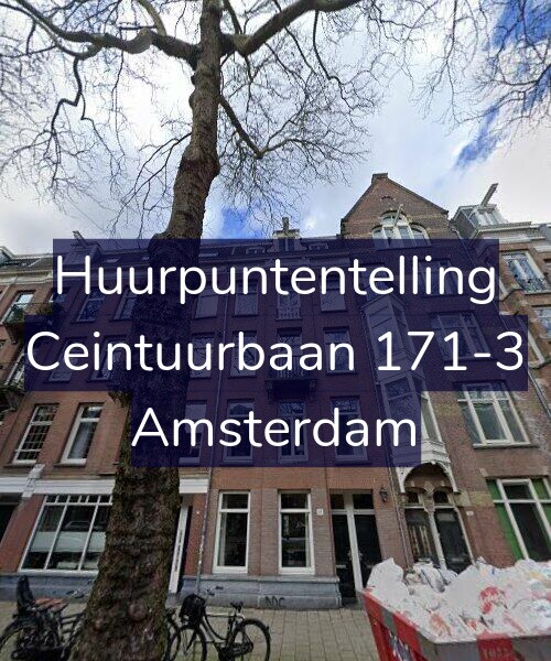 Foto gevel Huurpuntentelling voor Ceintuurbaan 171-3, Amsterdam
