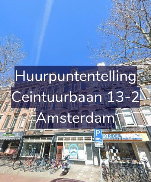 Foto gevel Huurpuntentelling voor Ceintuurbaan 13-2, Amsterdam