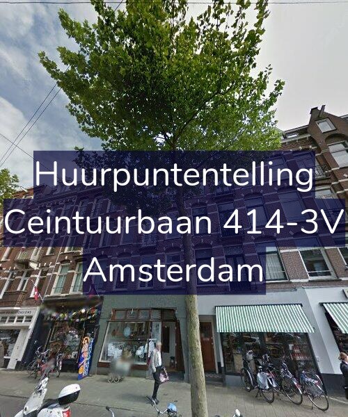 Foto gevel Huurpuntentelling voor Ceintuurbaan 414-3V, Amsterdam