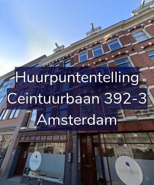 Foto gevel Huurpuntentelling voor Ceintuurbaan 392-3, Amsterdam