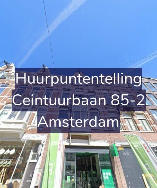 Foto gevel Huurpuntentelling voor Ceintuurbaan 85-2, Amsterdam