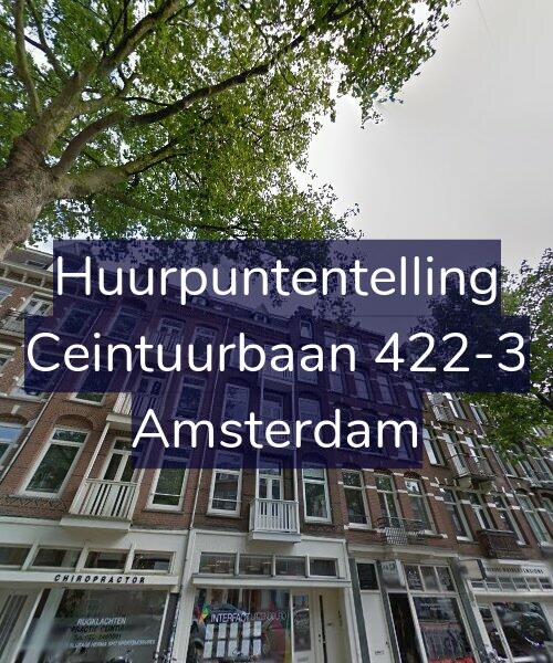 Foto gevel Huurpuntentelling voor Ceintuurbaan 422-3, Amsterdam