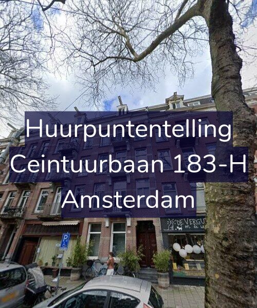 Foto gevel Huurpuntentelling voor Ceintuurbaan 183-H, Amsterdam