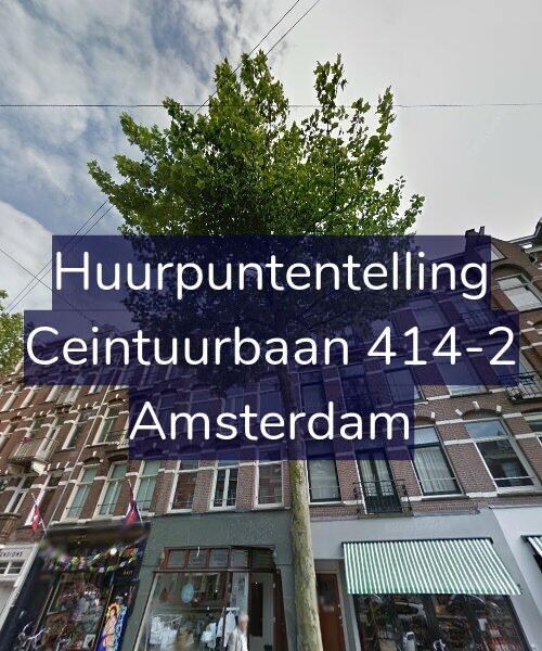 Foto gevel Huurpuntentelling voor Ceintuurbaan 414-2, Amsterdam