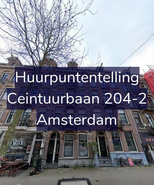 Foto gevel Huurpuntentelling voor Ceintuurbaan 204-2, Amsterdam