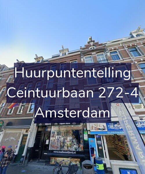 Foto gevel Huurpuntentelling voor Ceintuurbaan 272-4, Amsterdam