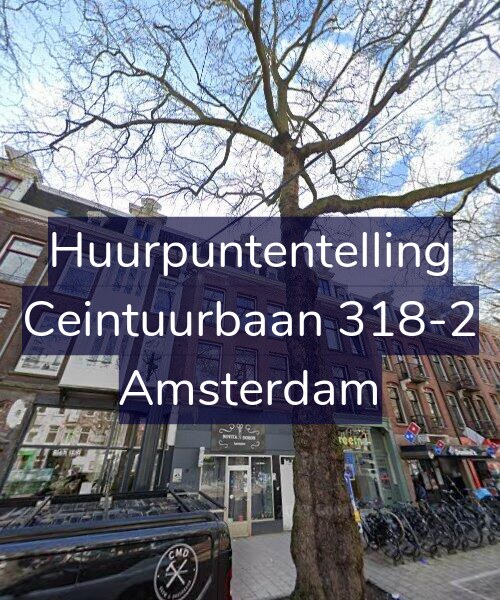 Foto gevel Huurpuntentelling voor Ceintuurbaan 318-2, Amsterdam
