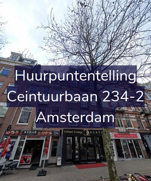 Foto gevel Huurpuntentelling voor Ceintuurbaan 234-2, Amsterdam