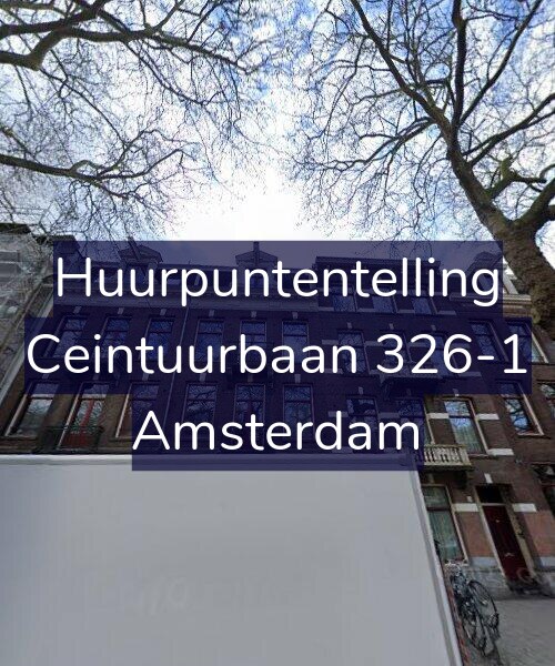 Foto gevel Huurpuntentelling voor Ceintuurbaan 326-1, Amsterdam