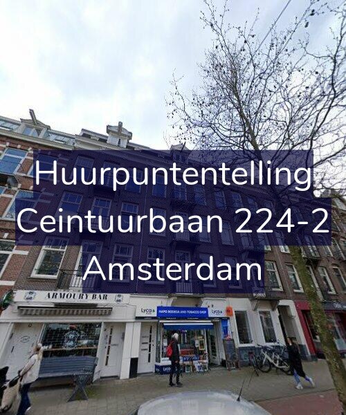 Foto gevel Huurpuntentelling voor Ceintuurbaan 224-2, Amsterdam