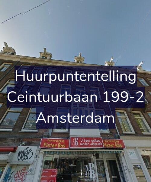 Foto gevel Huurpuntentelling voor Ceintuurbaan 199-2, Amsterdam