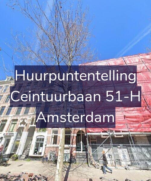Foto gevel Huurpuntentelling voor Ceintuurbaan 51-H, Amsterdam