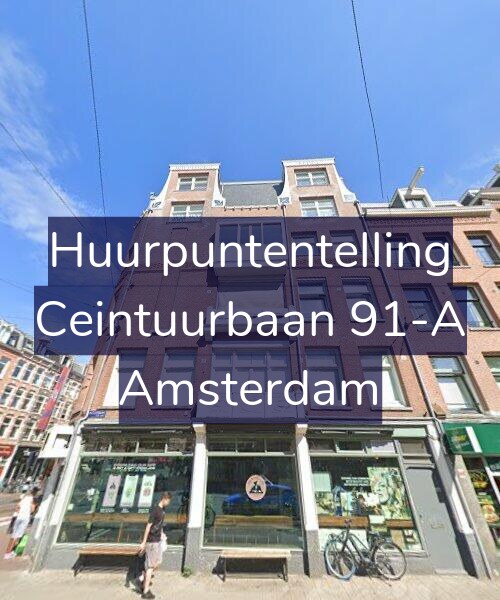 Foto gevel Huurpuntentelling voor Ceintuurbaan 91-A, Amsterdam