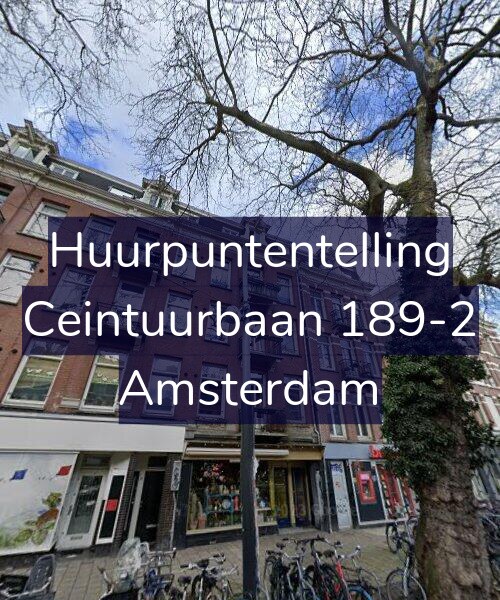 Foto gevel Huurpuntentelling voor Ceintuurbaan 189-2, Amsterdam