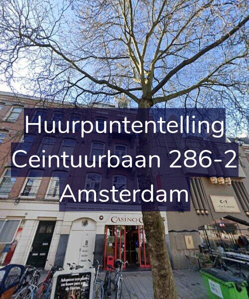 Foto gevel Huurpuntentelling voor Ceintuurbaan 286-2, Amsterdam