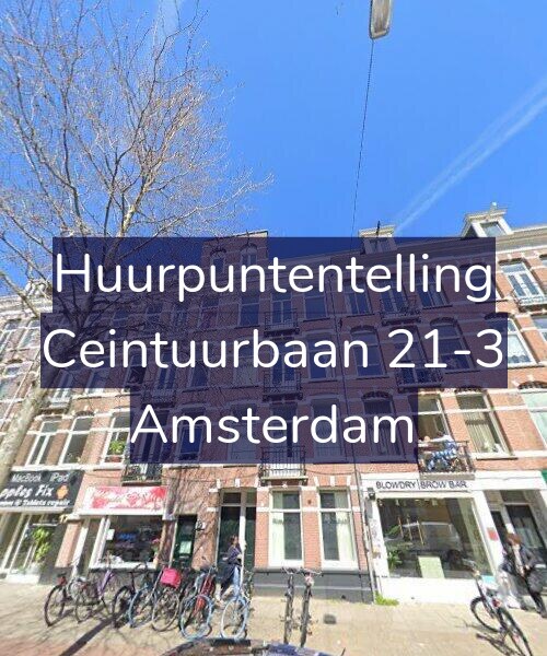 Foto gevel Huurpuntentelling voor Ceintuurbaan 21-3, Amsterdam