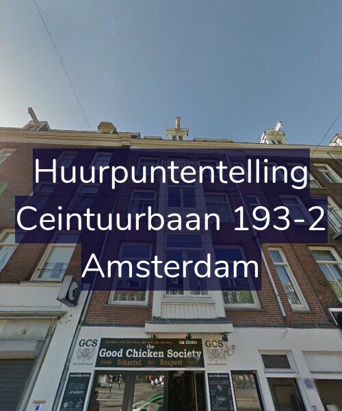 Foto gevel Huurpuntentelling voor Ceintuurbaan 193-2, Amsterdam