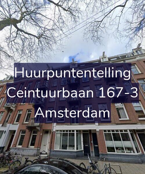 Foto gevel Huurpuntentelling voor Ceintuurbaan 167-3, Amsterdam