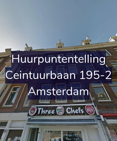 Foto gevel Huurpuntentelling voor Ceintuurbaan 195-2, Amsterdam