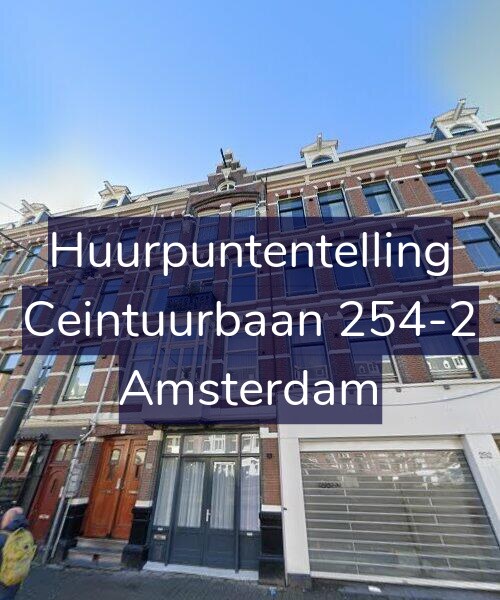 Foto gevel Huurpuntentelling voor Ceintuurbaan 254-2, Amsterdam