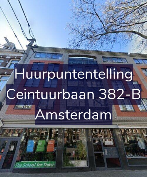 Foto gevel Huurpuntentelling voor Ceintuurbaan 382-B, Amsterdam