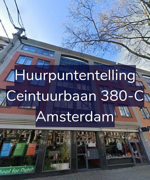 Foto gevel Huurpuntentelling voor Ceintuurbaan 380-C, Amsterdam