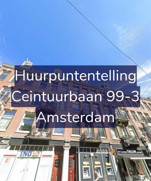Foto gevel Huurpuntentelling voor Ceintuurbaan 99-3, Amsterdam