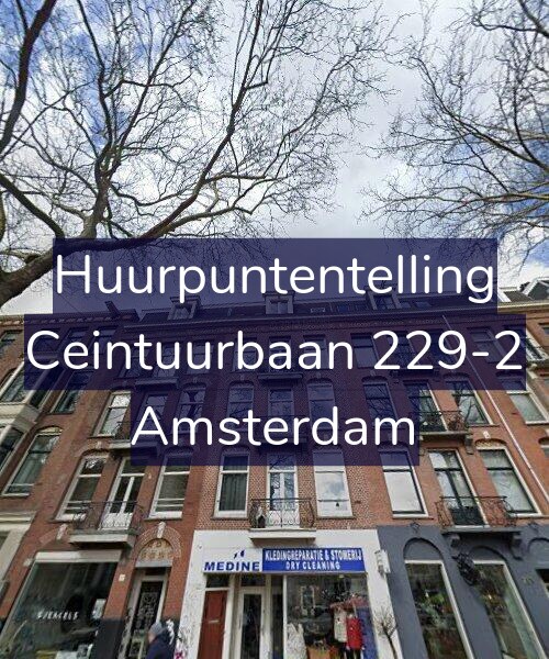 Foto gevel Huurpuntentelling voor Ceintuurbaan 229-2, Amsterdam