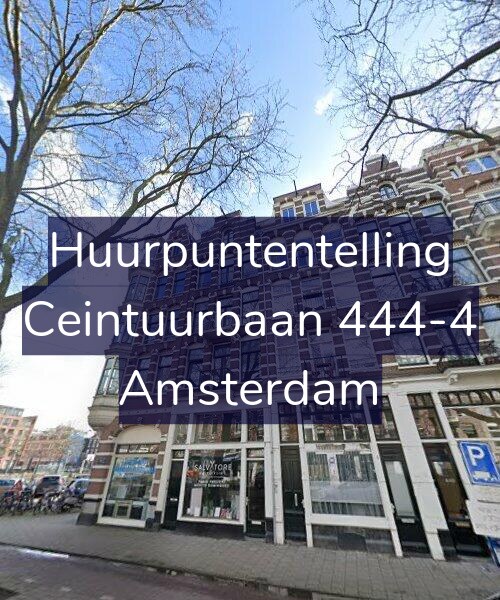 Foto gevel Huurpuntentelling voor Ceintuurbaan 444-4, Amsterdam