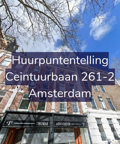 Foto gevel Huurpuntentelling voor Ceintuurbaan 261-2, Amsterdam