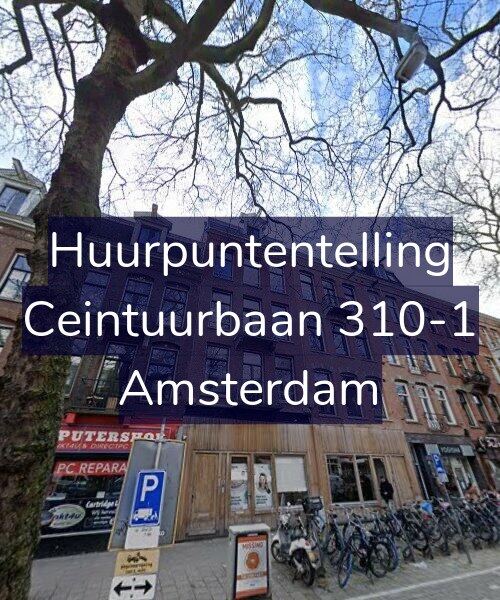 Foto gevel Huurpuntentelling voor Ceintuurbaan 310-1, Amsterdam