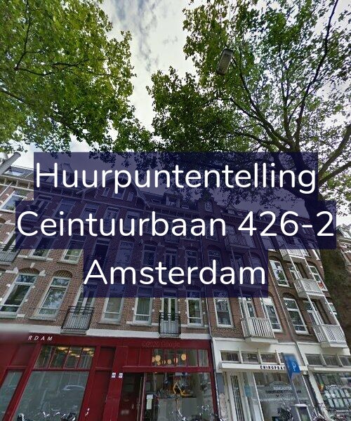 Foto gevel Huurpuntentelling voor Ceintuurbaan 426-2, Amsterdam