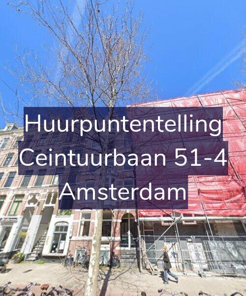Foto gevel Huurpuntentelling voor Ceintuurbaan 51-4, Amsterdam