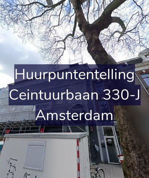 Foto gevel Huurpuntentelling voor Ceintuurbaan 330-J, Amsterdam