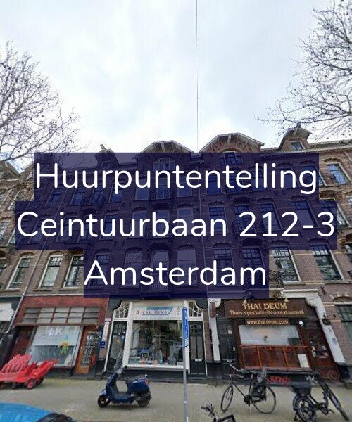 Foto gevel Huurpuntentelling voor Ceintuurbaan 212-3, Amsterdam