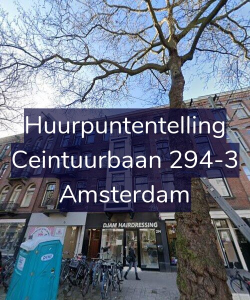 Foto gevel Huurpuntentelling voor Ceintuurbaan 294-3, Amsterdam