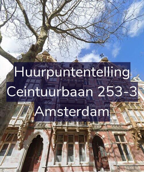 Foto gevel Huurpuntentelling voor Ceintuurbaan 253-3, Amsterdam