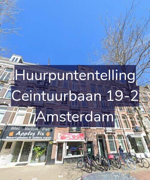Foto gevel Huurpuntentelling voor Ceintuurbaan 19-2, Amsterdam