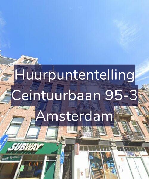 Foto gevel Huurpuntentelling voor Ceintuurbaan 95-3, Amsterdam