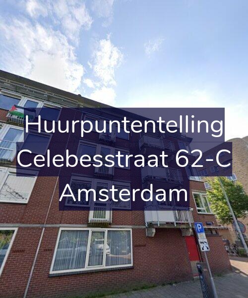 Foto gevel Huurpuntentelling voor Celebesstraat 62-C, Amsterdam