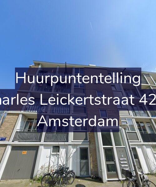 Foto gevel Huurpuntentelling voor Charles Leickertstraat 42-1, Amsterdam