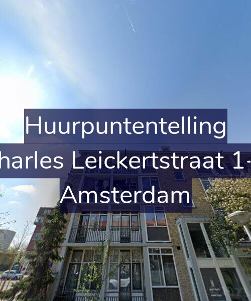 Foto gevel Huurpuntentelling voor Charles Leickertstraat 1-2, Amsterdam