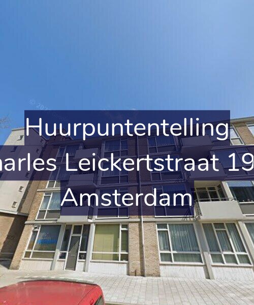 Foto gevel Huurpuntentelling voor Charles Leickertstraat 19-1, Amsterdam