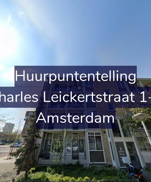 Foto gevel Huurpuntentelling voor Charles Leickertstraat 1-1, Amsterdam