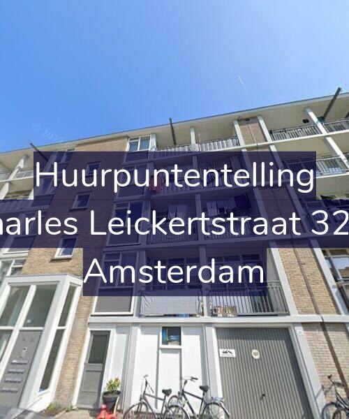 Foto gevel Huurpuntentelling voor Charles Leickertstraat 32-1, Amsterdam