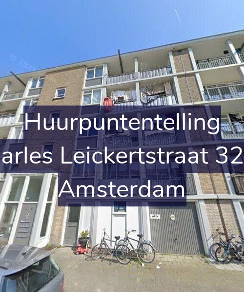Foto gevel Huurpuntentelling voor Charles Leickertstraat 32-H, Amsterdam