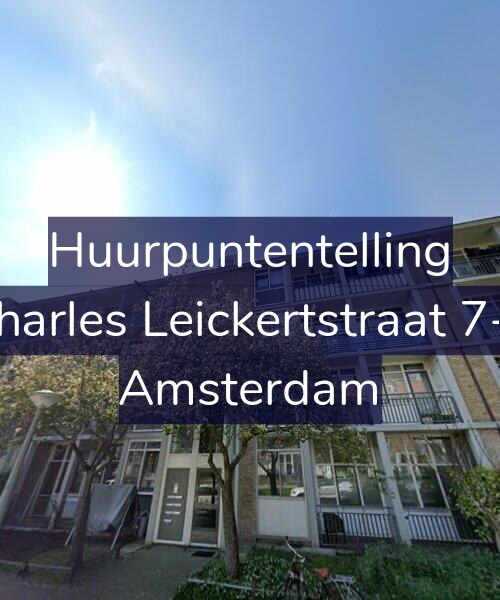 Foto gevel Huurpuntentelling voor Charles Leickertstraat 7-1, Amsterdam