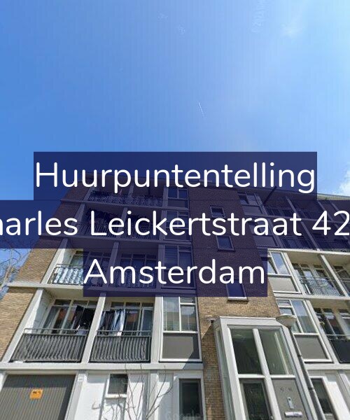 Foto gevel Huurpuntentelling voor Charles Leickertstraat 42-2, Amsterdam